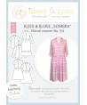 Kleid/Bluse "Sombra" Women No. 54 by lillesol & pelle, Papierschnitt