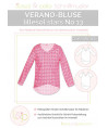 Bluse "Verano" basics No. 13 by lillesol & pelle, Papierschnitt