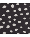 0,1m Viskose "Pauline" Dots - schwarz