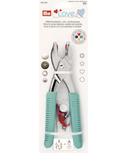 Prym Love Vario-Zange mit Loch-/Color Snaps Werkzeug