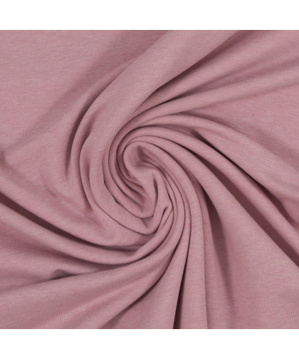 0,1m Sommer-Sweat French Terry "Maike" melange altrosa