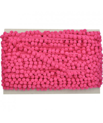1m Pomponborte Maxi pink