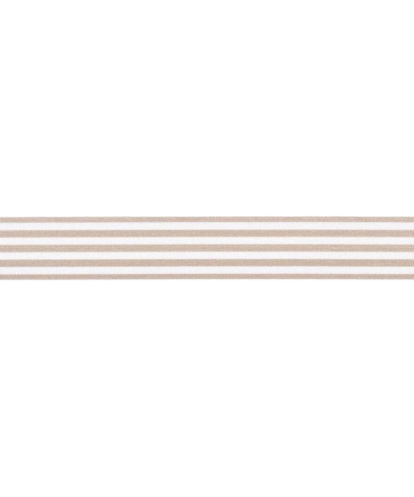 1m Besatzband "Stripes" - 16mm - beige (4541)