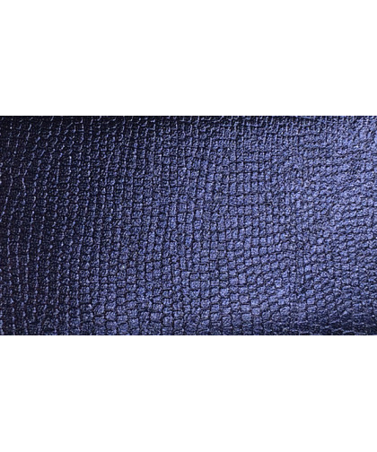 Kunstleder / Metallic marine Zuschnitt 66x45cm