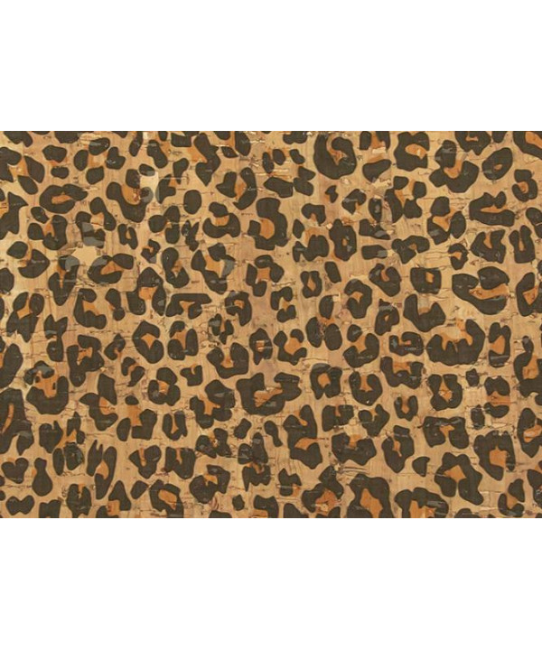 Korkstoff "Leopard" 70x50cm