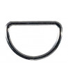 Halbrundring / D-Ring 25mm silber