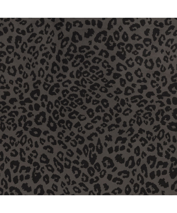 0,1m Wildlederimitat Stretch Suede "Clara" Leo - grau (285)