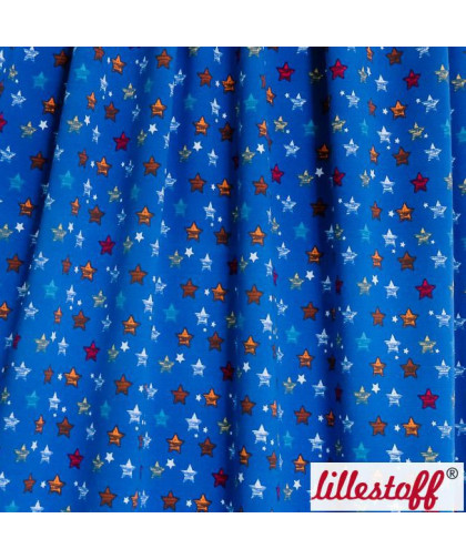 Bio-Jersey "Kokosnuss Matilda Oskar" blau, Lillestoff