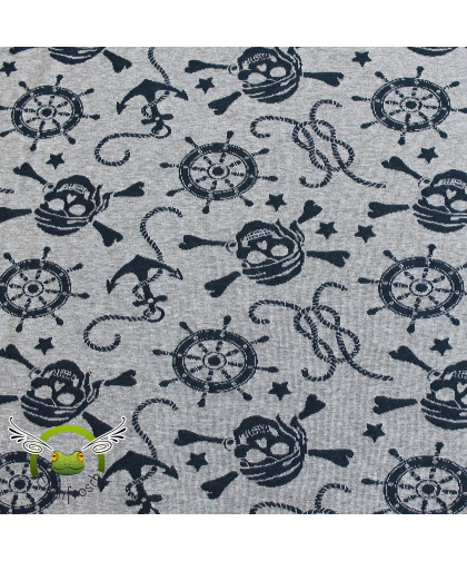 Jacquard Jersey "Mischa" Pirat