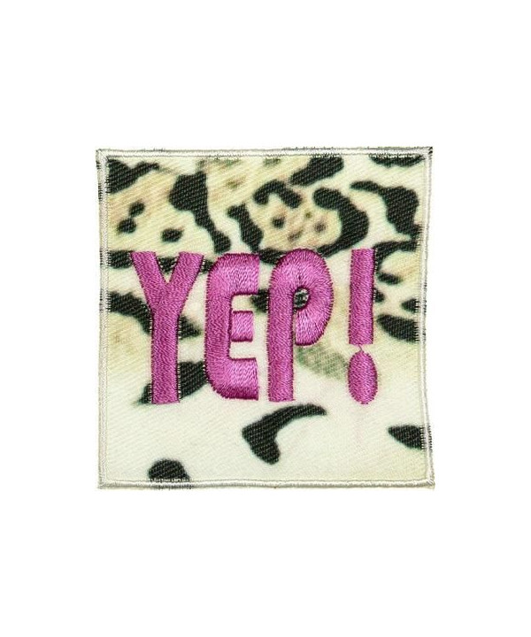 Label / Etikett / Aufnäher - Yep!