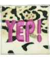 Label / Etikett / Aufnäher - Yep!