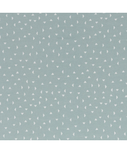 0,1m Jacquard "Sascha" Dreiecke smaragd