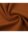 Ripp-Bündchen "Molde" - terracotta (713)