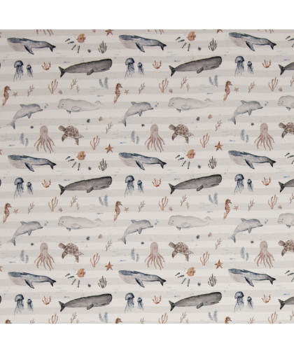 0,1m  Jersey "Animals" - Meerestiere
