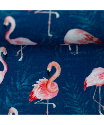 0,1m  Jersey "Animals" - Flamingos