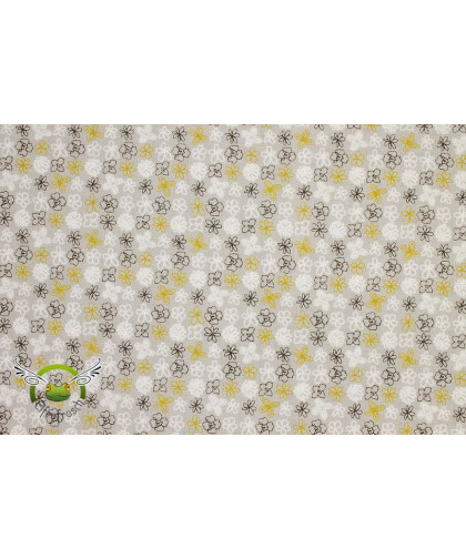 0,1m PW Baumwolle "Blümchen" by little Darling