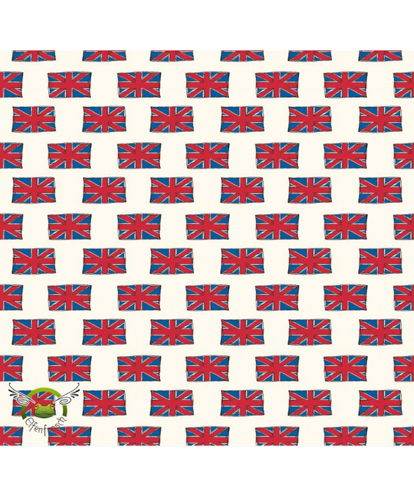0,1m PW Baumwolle "British Invasion" by Riley Blake