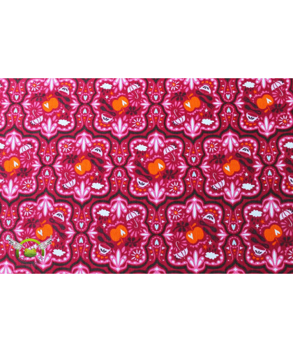 Feincord "Lovely Things" Funny Rain ruby - HHL