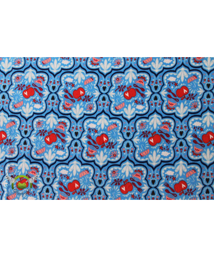Feincord "Lovely Things" Funny Rain hellblau - HHL
