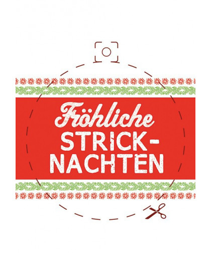 Postkarte - Fröhliche Stricknachten