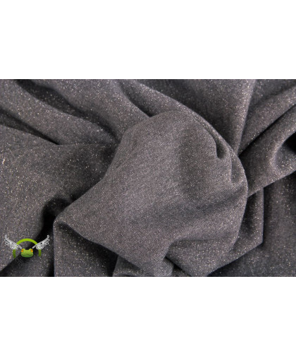 Glamoursweat anthrazit-silber