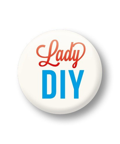 Button - Lady DIY