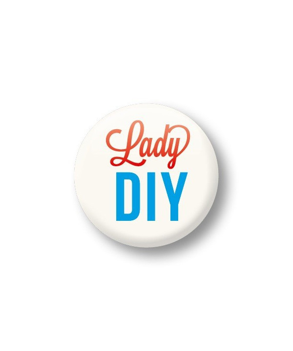 Button - Lady DIY