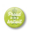 Button - Proud to be a knitwit