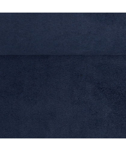 0,1m Wildlederimitat Stretch Suede "Chloe" - blau (597)