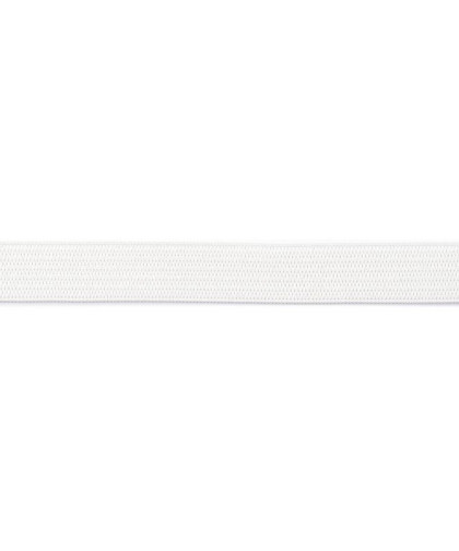 Gummiband 15mm weiß
