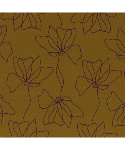 Sweat French Terry "Marvelous Flowers" by lycklig design