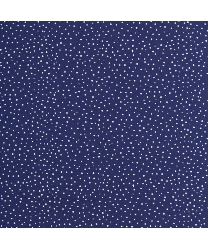 Jersey "Snowflakes" by Lila-Lotta dunkelblau