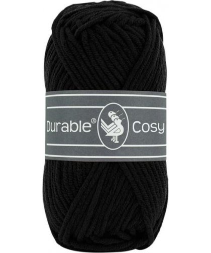 Wolle - Durable Cosy 50g - schwarz