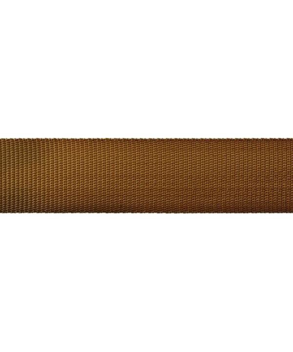 Gurtband Uni 40mm_dunkelbraun mit Schimmer (916)