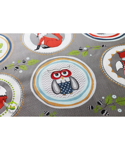 PW Baumwolle "Timberland Critters" by Adornit