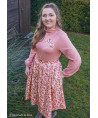 0,1m Baumwoll - Jersey "Vanessa" HW 22/23 - rosa (434)