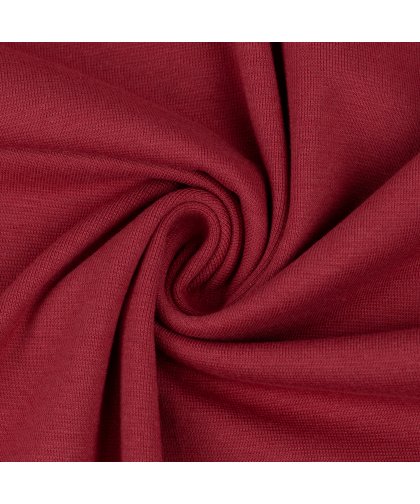 Feinstrick-Bündchen "Heike" burgundy