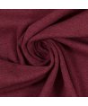 Feinstrick-Bündchen "Heike" Melange bordeaux