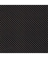 0,1m Baumwolle "Judith" 2mm Punkte Schwarz 100299