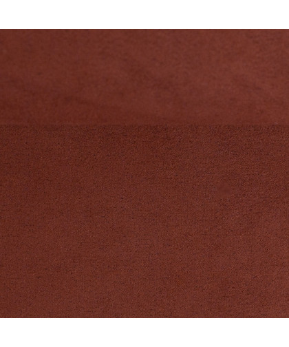0,1m Wildlederimitat Stretch Suede "Chloe" - terracotta (714)
