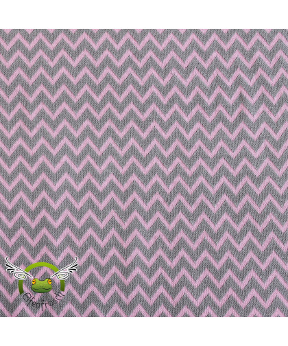 0,1m Jacquard-Bündchen "Karla" Chevron