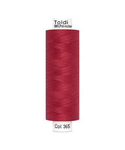 Nähgarn "Toldi" rot (365)