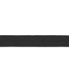 1m Schrägband uni 20mm - schwarz (000)