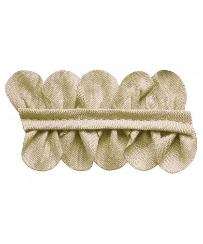 Blumenband Uni Beige