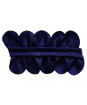 Blumenband Uni dunkelblau