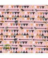 0,1m Jersey "Vicente" Dreiecke rosa