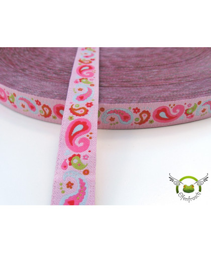 Webband "Paisley" rosa, luzia pimpinella