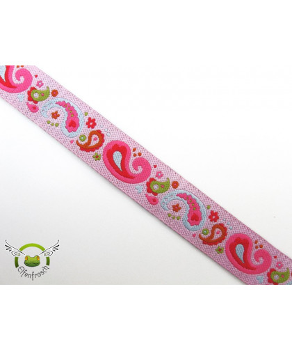 Webband "Paisley" rosa, luzia pimpinella
