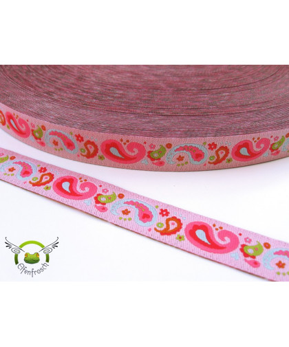 Webband "Paisley" rosa, luzia pimpinella