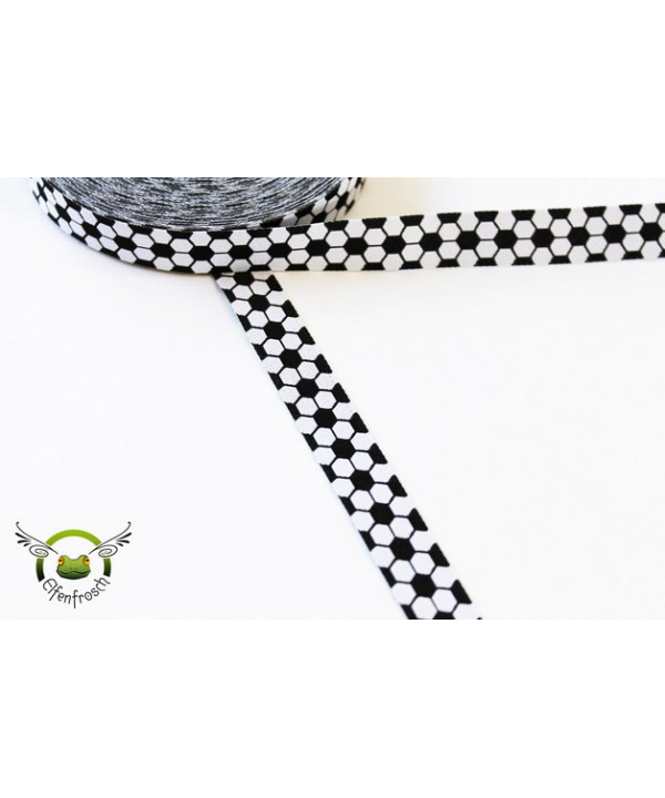 Webband "Soccer Spirit"All over balls, lycklig design